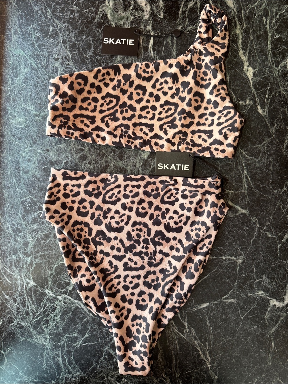Skatie Bikini Set in Calabasas